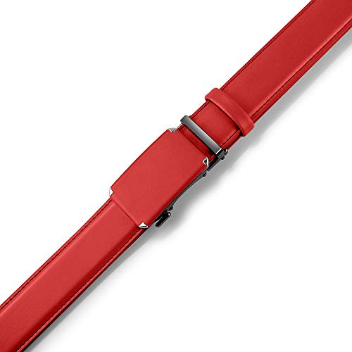 Image of DOOPAI Men's Leather Ratchet Belt, 1 3 /8 inch Wide, Cut-to-Fit