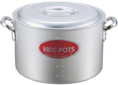 King Anodized Half Size Torso Pot with Scale 9.4 inches (24 cm)