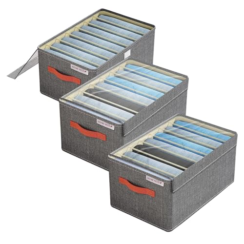 Divisori Per Armadi Yuhtech - Set 5 Pezzi Regolabili Per Borse E Oggetti, Organizzatore Spazio - Foto 11