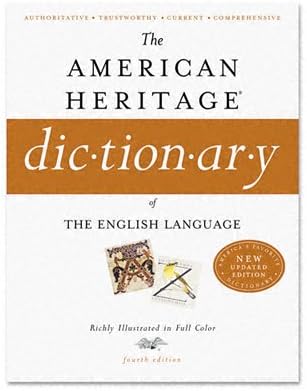American Heritage Hardbound Dictionary Of The English Language (HOU0618701729) Category: Reference Books by Houghton Mifflin