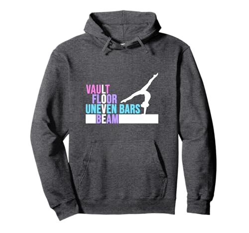 Gymnastics Girls Women's Acrobatics Gymnastics Gymnastics Pullover Hoodie