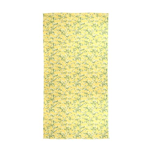 tplaotee Yellow and Green Flowers Long shawls and wraps fashion for indian for neck bufanda para mujer elegante