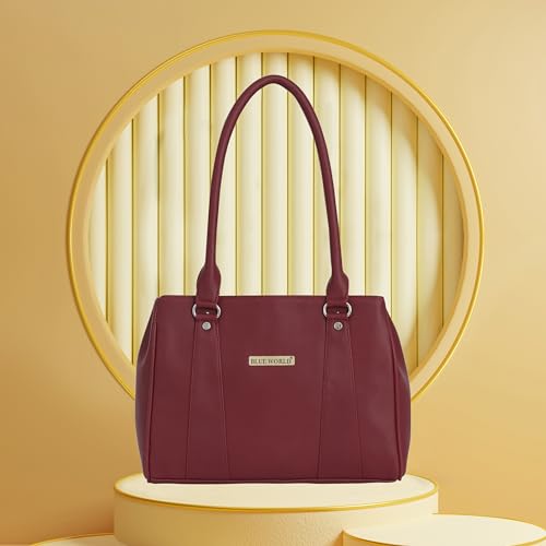 Image of BLUE WORLD PU Women Handbag | 3 Main Section
