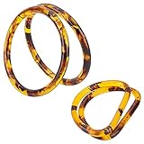 Paket beinhaltet: 2 Packung runde Handtasche, 2 Packung D-förmige Griffe; Es ist Harz und passt zu fast allen Stilen. Ich muss zugeben, dass sie die perfekten Elemente für den Sommer sind.