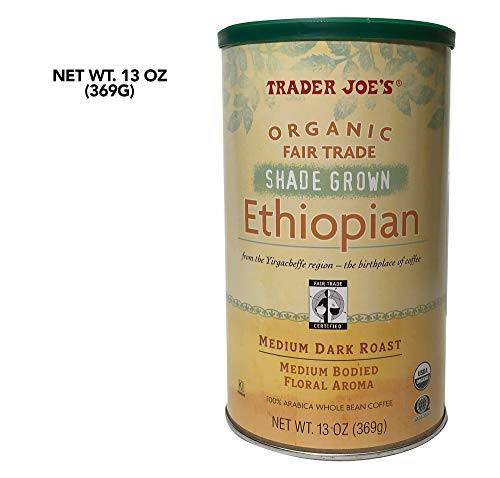 Café orgánico etíope en grano 100% arábica 13 oz miniatura 2