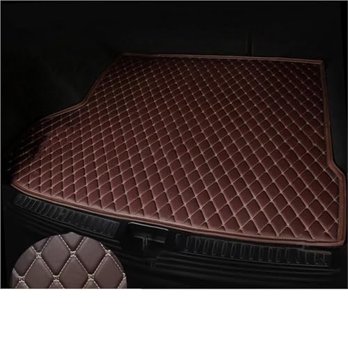 に適合するGAC に適合するトランプチ GS3 2017-2021用 トランクマット 全天候型 防水 トランクライナーパッド フロアカーペットパッド リアトランクプロテクターパッド(ダークブラウン)