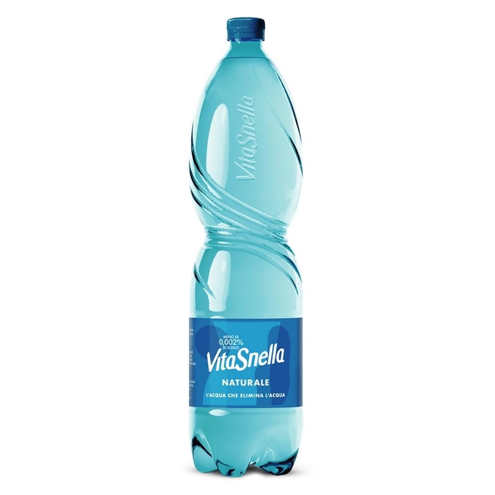 Vitasnella Acqua Oligominerale Naturale, 12 Bottiglie, 1,5 Lt