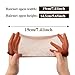 30Pcs Brown Individual Package Hair Nets, Invisible Mesh Hairnets Bun Elastic Edge Wig Nets Hair Bun Net for Women, Girls, Ballet Bun Maker & Dance