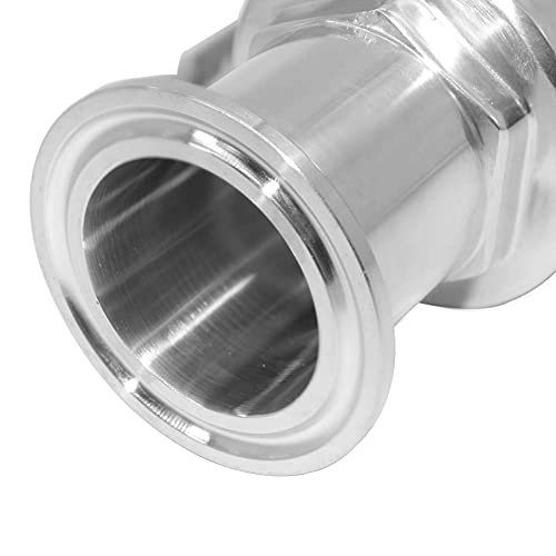 Beduan 2" Tri Clamp Ball Valve Stainless Steel Sanitary Valve for HomeBrewing (2 inch Tube OD)