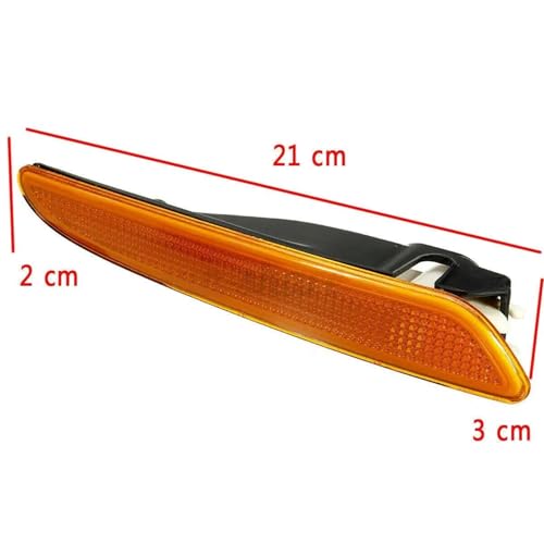 Luz de señal de giro Mercedes W211 ajuste preciso parachoques Clase E 5