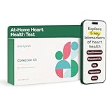 Everlywell Heart Health At-Home Lab Test for Women and Men, Measures Cholesterol, Triglyceride and HbA1c Levels, Accurate Blood Analysis, CLIA-Certified Lab Results Within Days, Ages 18 Plus