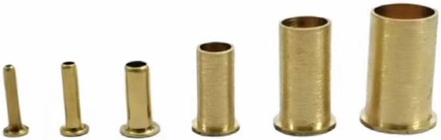 Pack of 50pcs Fit Tube I.D 10mm Brass Compression Insert Compressi