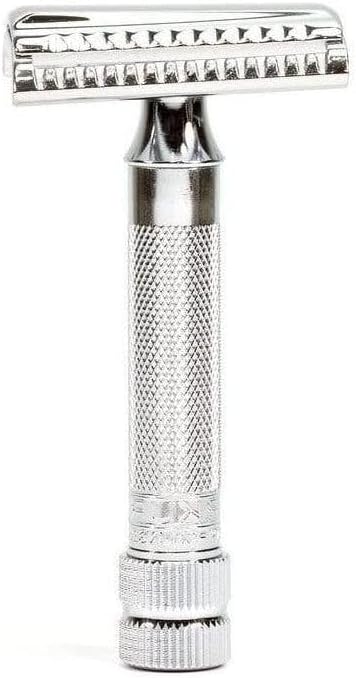 of Solingen Chrome Slant Safety Razor 37 - No Blades Included