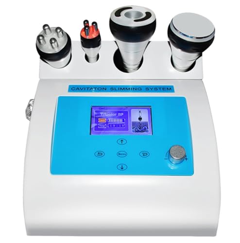 4 in 1 40K Beauty Machine, RF Beauty Machine, Cavitation Radiofrequency Facial Firming Reduce Fat Wrinkles Anti-aging Slimming Machine