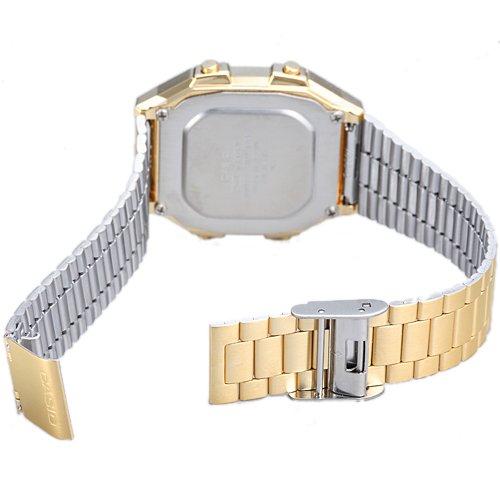 Relógio Feminino Digital Casio A178WGA-1ADF - Dourado