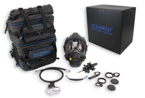 OCEAN REEF Neptune III System - Black M/L MASK + INT 1ST Stage