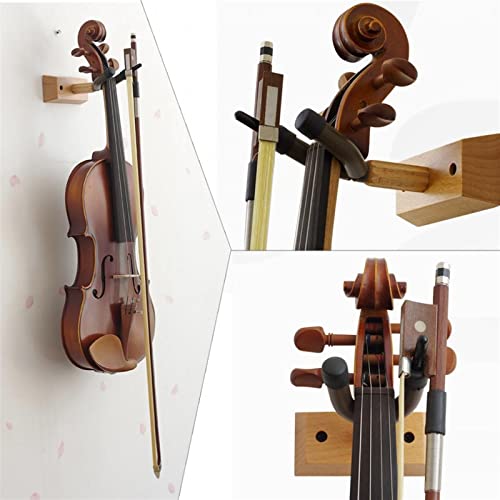 Support de Crochet de Suspension de Violon de bâti de Mur de Base en Bois Durable avec Le Support d’arc pour Le Violon d… - Les Beatles, Paul McCartney, John Lennon, RIngo Starr, George Harrison Support de Crochet de Suspension de Violon de bâti de Mur de Base en Bois Durable avec Le Support d'arc pour Le Violon d… – Image 3