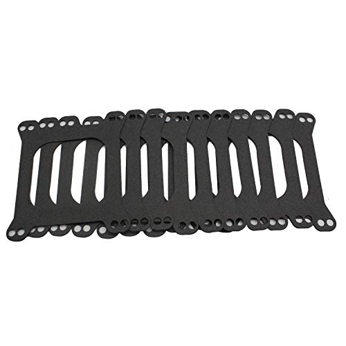 10 Pack Carburetor Base Gaskets 4 Bbl. Sbc Bbc 350 #TOP2