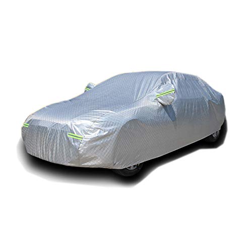 ANFTOP - Funda Universal para Coche, Impermeable, Resistente al Viento, al Polvo, a Prueba de Rotura/Resistente a los arañazos, protección UV para Exteriores Cover