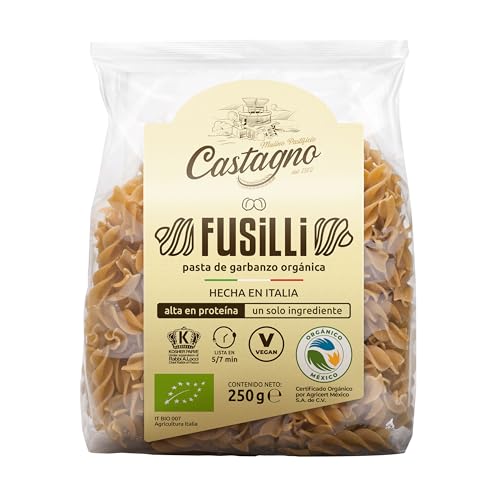 Castagno Org?nica 250g garbanzos fusilli
