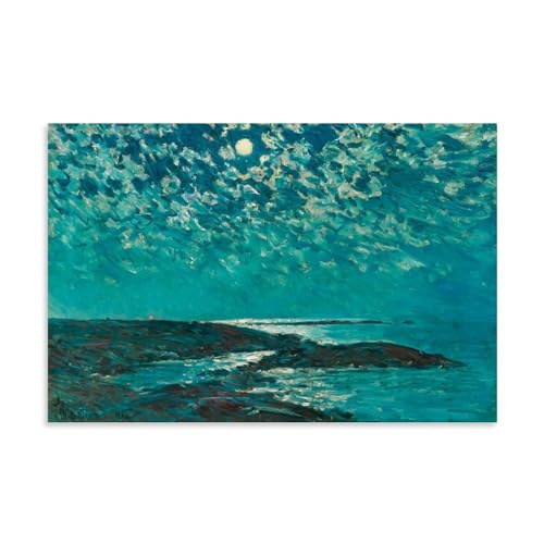 Childe HassamtfbNE`ChEnbT(̓EV[Y)i z[ A[gpl vg LoX ǃA[g Ǌ| G ŉ |pi CeAUnframe08x12inch(20x30cm)