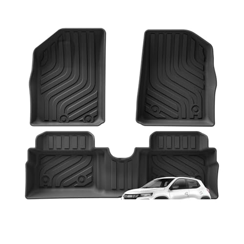 Coussin de coffre de voiture Dacia Spring protection haut de gamme en TPE