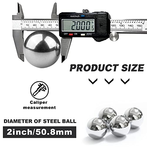 Image of 4Pcs 2 inchChrome Steel Bearing Balls (51mm)