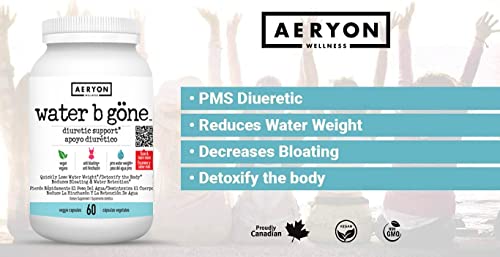 Water B Gone and Reset - PMS Relief and Hormonal Detox Kit by Aeryon Wellness - Diuretic Pills for Women - Hormone Balance Supplements for Women - Image 5
