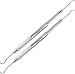 Professional Dental Tartar Scraper Tool - Dental Pick, Double Ended Tartar Remover for Teeth, Plaque Remover, Tooth Scraper - 2-Pack