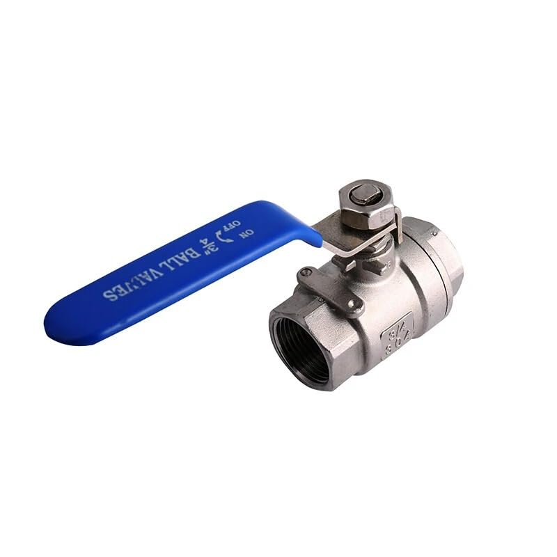 Robinet à tournant sphérique contre la corrosion en inox 304 taraudé 1-1/2 pouce