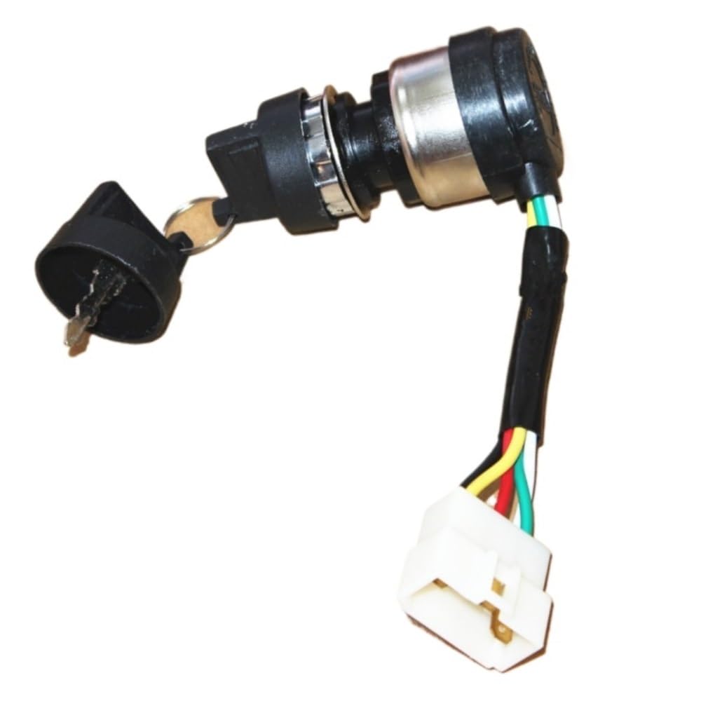 Interrupteur de démarrage clé générateur 5 fils L100 186F pièce de serrure contacteur 5kW