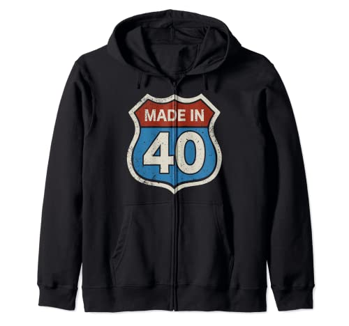 Hecho en 1940 Estados Unidos 82 años Regalos de edad 82 cumpleaños vintage Sudadera con Capucha