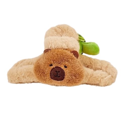 Capybara Hair Clip - 3.5C`̍؂ȐnwA^CA̓X^COANZT[A킢_炩t@W[JsowAz_[|K[thMtgA}U[X^COAJWAEFAAp[eB[̈ߑ