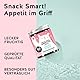 Snack Smart Appetit Control Gummibärchen – mit Chrom & Cholin, mit Pflanzenextrakten – 60 Stück – Vegan – ohne zugesetzten Zucker – Bears with Benefits