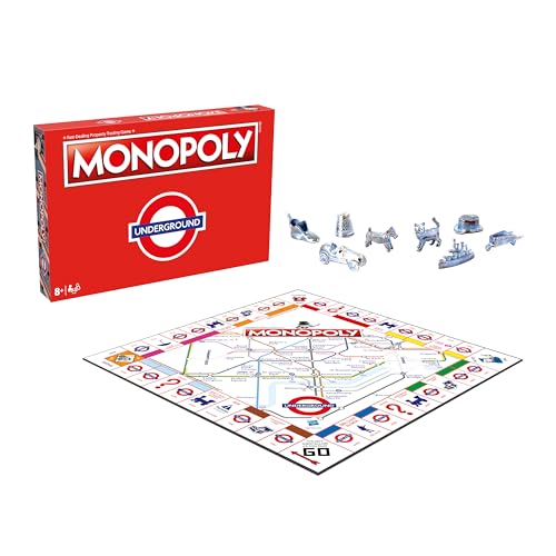 Juego de mesa London Underground Monopoly edición estándar miniatura 4