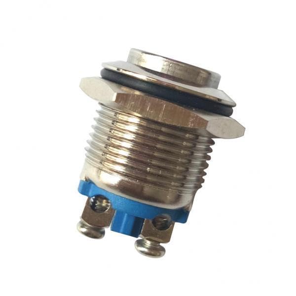 UJEAVETTE 5x16mm Latching Push Button Metal Momentary Switch IP67 1 NO Normally Open-image-27