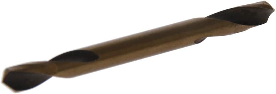 Auniwaig 10PCS 4.2mm Drilling Dia High Speed Steel Double-End Drill Bits,Industrial Grade Boutique Drill Bits, Twist Drill Bit,Straight Shank Spiral Rotary Tool for Cutting Metals
