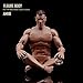 RoofWorld 1:12 Scale Male Action Figure AM116 Flexible Custom Muscle Male Figure Body 6inch PVC Miniature Figure Strong Dolls