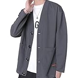 カーディガン メンズ ジャケット 和式カーディガン