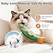 Potaroma Cat Toys Saury Fish, 3 Pack, Catnip Crinkle Sound, Soft and Durable, Interactive Kitten Kicker for Indoor Kitty Exercise 9.4 Inches for All Breeds