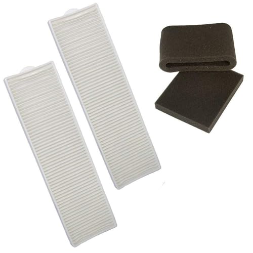 HQRP Filter Kit compatible with Bissell Lift-Off Revolution Pet 37604, 3750, 3760, 37601, 37602, 37605, 37606, 37607, 37608, 3760H, 3760J, 3760P, 3760R, 3760T, 3760V Vac Vacuum Cleaner