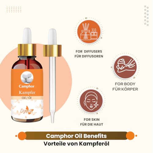 Image of Crysalis Camphor Oil - 30 ml (Pack of 1)