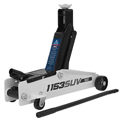 Cric rouleur 3 tonnes Sealey 1153SUV pour résoudre le levage difficile des 4x4 - 2