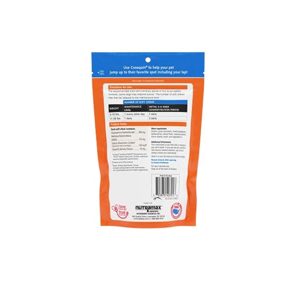 Nutramax Cosequin Pro DS Plus Joint Health Supplement Mini Chews (45 Count) Nutramax Cosequin Pro DS Plus Joint Health Supplement Mini Chews (45 Count)