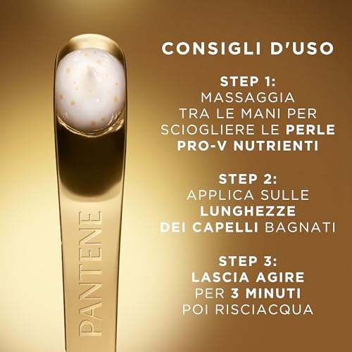 Pantene Set Capelli Molecular Bond Repair Shampoo 250ml, Maschera 300ml, Trattamento Intensivo 150ml - Immagine 4