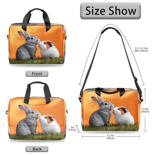 Sacoche ordinateur 13-16 pouces lapin protège votre pc portable xl - 5