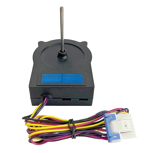Image of EAU63103202 Refrigerator Condenser Fan Motor Assembly for Kenmore LG Replacement Parts