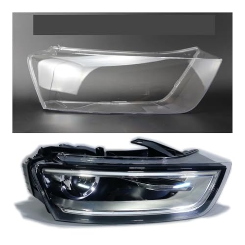 Lentille de phare gauche droite Q3 anti-jaunissement coque polycarbonate