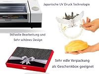 Geschenkelampe Hedwig Eule Nachtlicht Personalisiert mit Namen Nachttischlampe Geschenke für Junge Erwachsene Mädchen (Personalisiert) – Ansicht 2