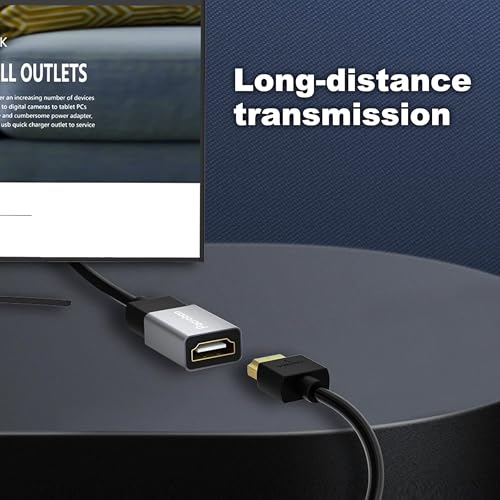 Pacroban Adaptador HDMI 8K Hembra a Hembra 2-Pack miniatura 3
